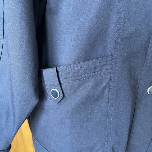 Mackintosh New England jacket with detachable hood all weather windy nautical - Picture 9 of 15